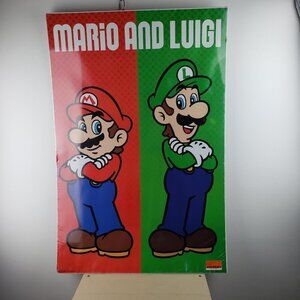 NWT Nintendo Mario & Luigi Poster